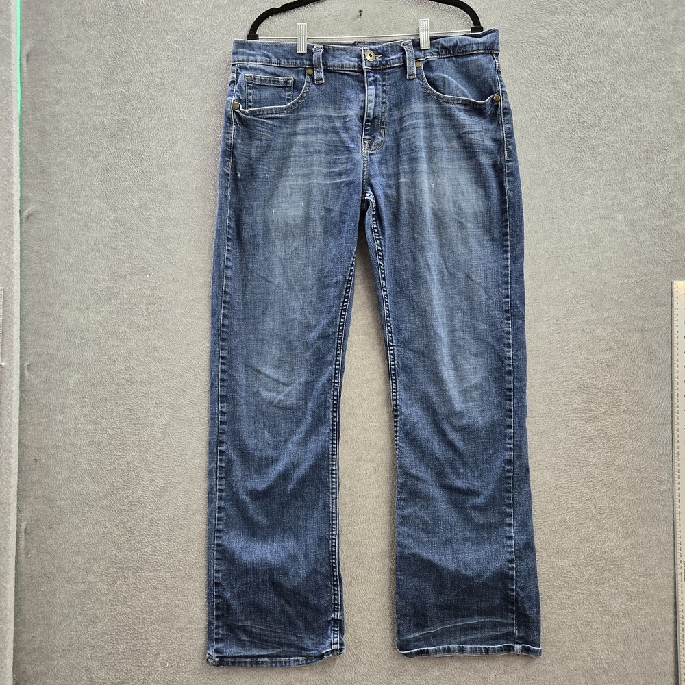 Cody James Men Jeans 33W X 34L‎ Blue Denim Western 32" Inseam